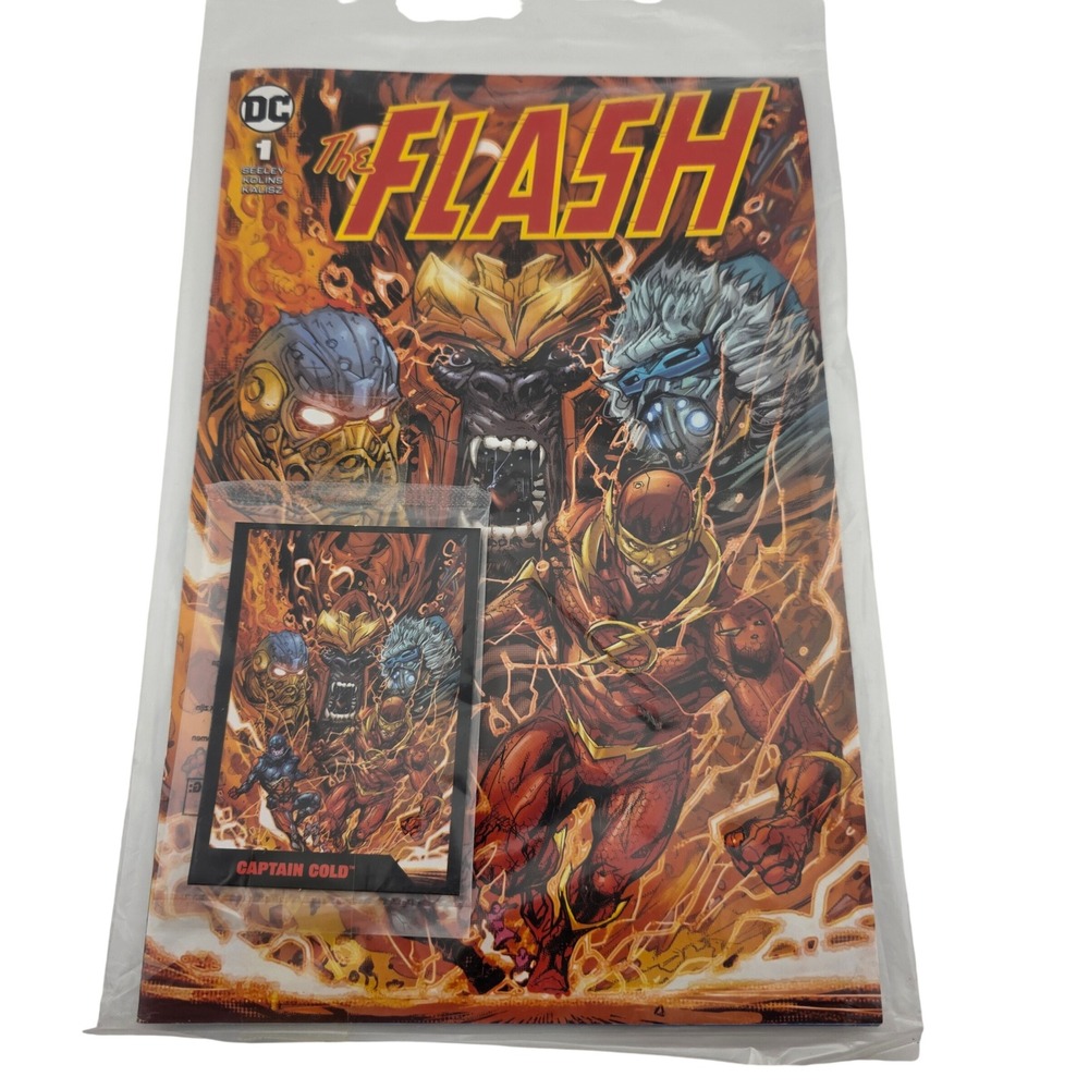 DC Comics The Flash Page Punchers Comic Captain‎ Cold Card Sealed